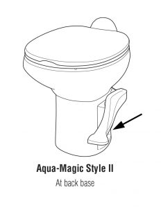 Aqua-Magic Style II RV Toilet