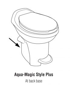 Aqua-Magic Style Plus RV Toilet