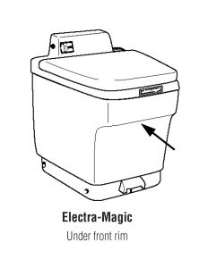 Electra Magic RV toilet