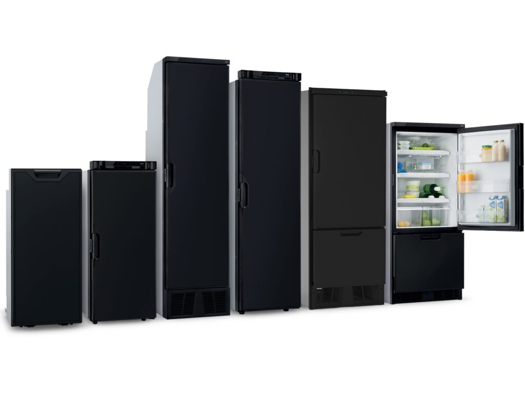 Absorptionskylskåp mot 12V kompressorkylskåp 12 Thetford T2000 compressor 12v fridges