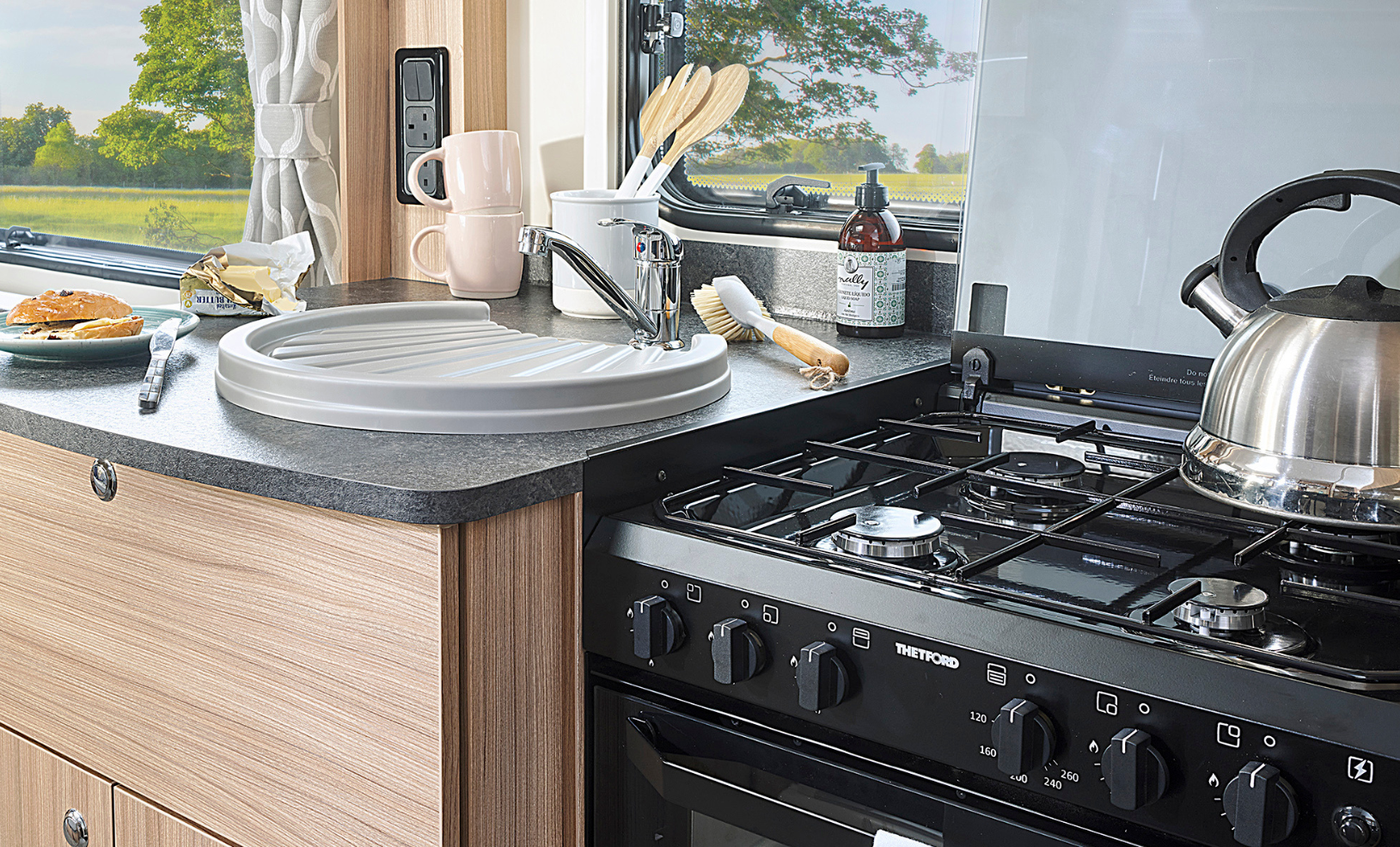 thetford cooker rv kitchen