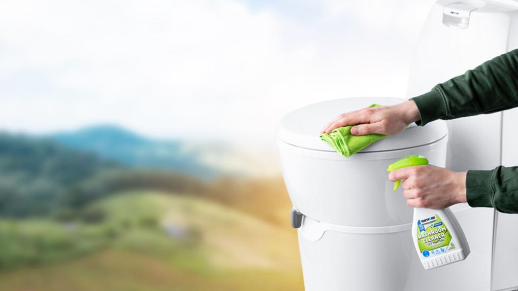 Thetford lanserar den nya versionen av Bathroom Cleaner 2 Thetford Bathroom Cleaner 3