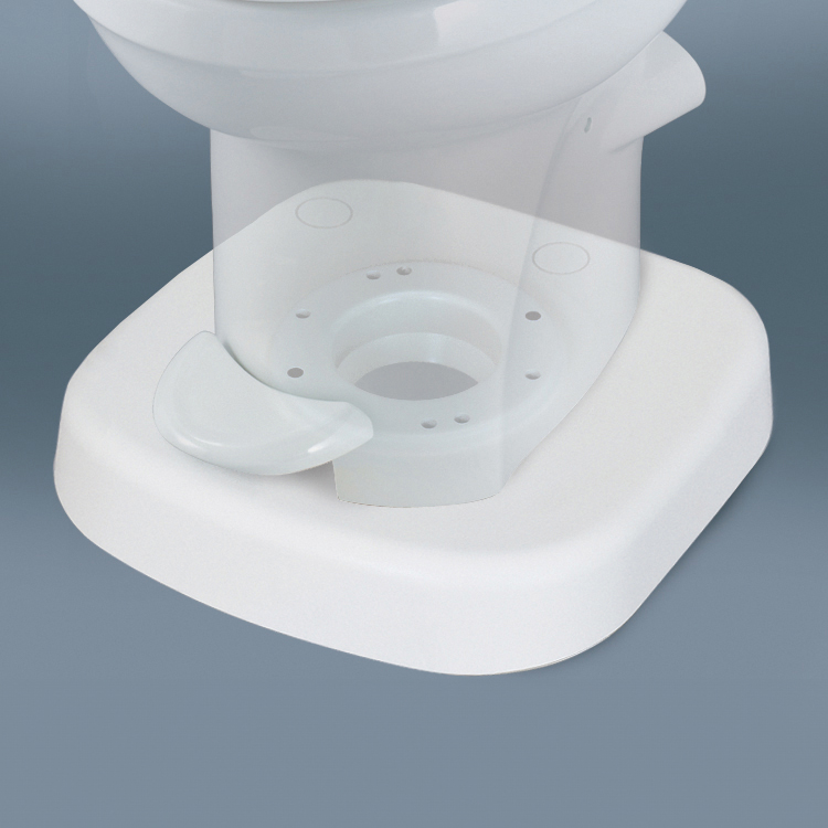 24967 Toilet Riser White