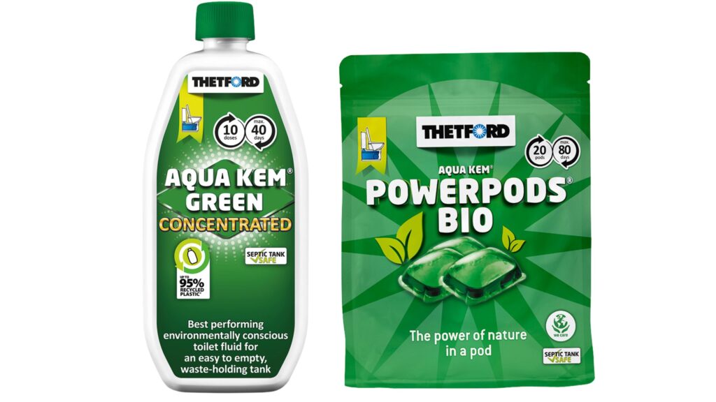 Prodotti per la cura della toilette 34 Aqua Kem Green Concentrated and PowerPods Bio