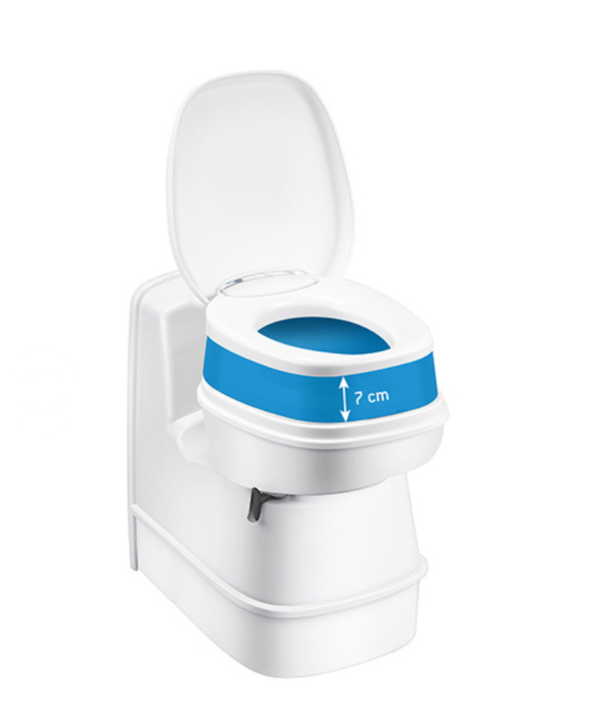 Thetford Seat Raiser on C200 cassette toilet