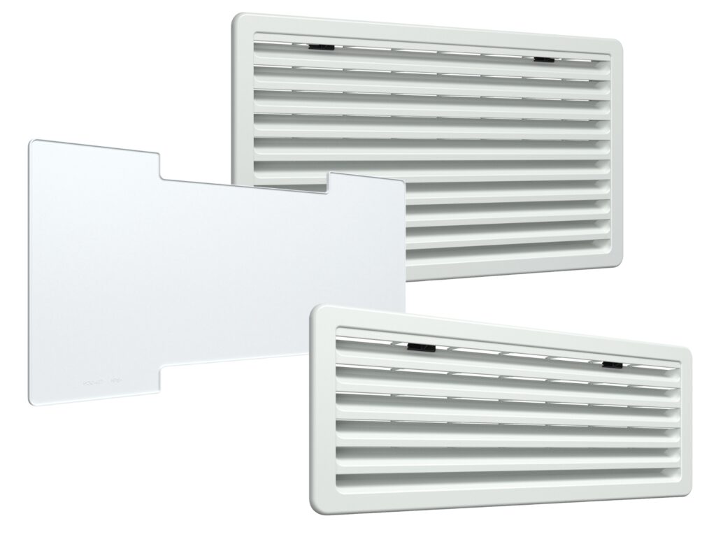 Täckplatta för ventilationsluckor 6 Refrigerator vent