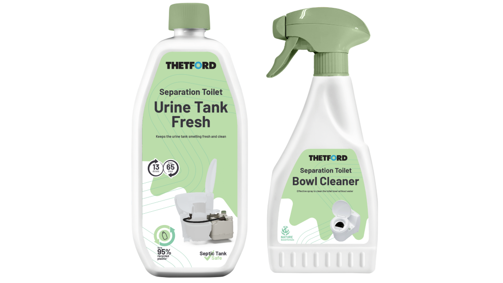 Kits de separación y inodoros de separación Thetford: actualización julio de 2025 7 Thetford Separation Toilet Urine Tank Fresh and Bowl Cleaner