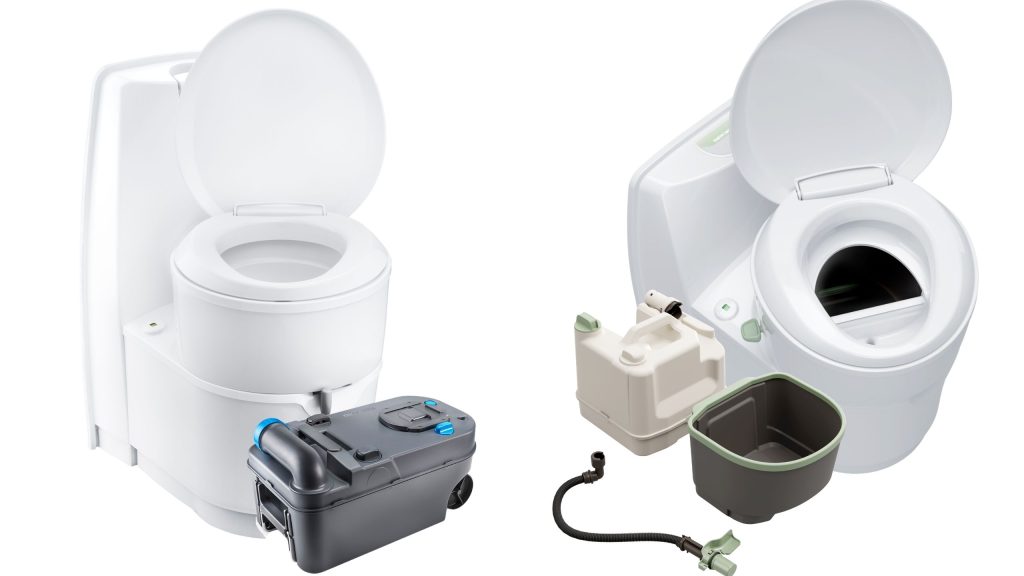Thetford cassette toilet and separation toilet 