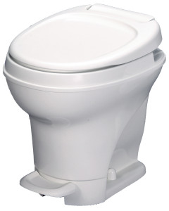 Thetford 31671 Aqua-Magic V High Profile Foot Pedal Flush Toilet For RV Trailer