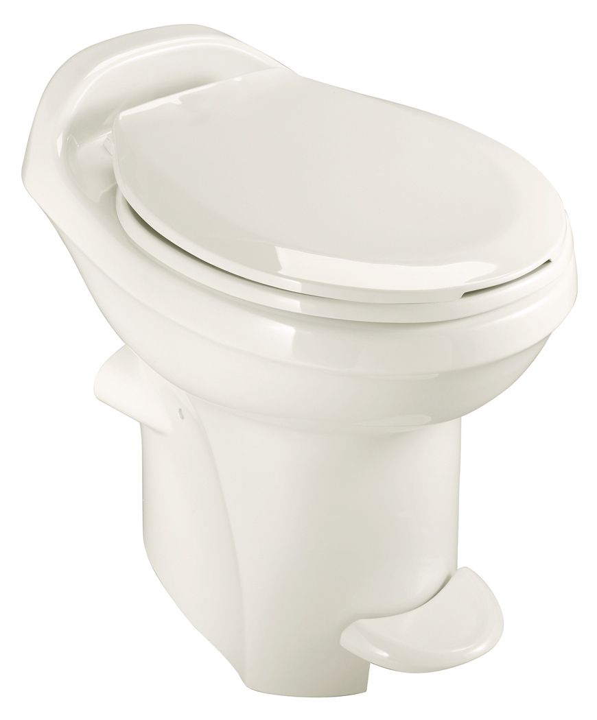 Aqua-Magic® Style Plus Hybrid RV Toilet Ceramic Bowl and Polymer Base