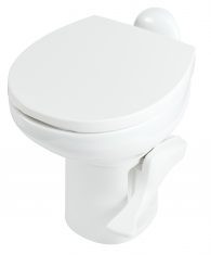Aqua-Magic Style II RV toilet - White - High Profile