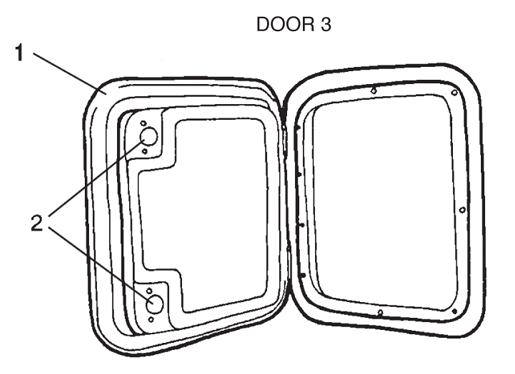 Parts Diagram - Cassette Doors (Door2