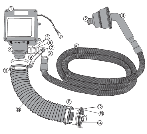 Parts Diagram - Model 62-5800 15/12 - Thetford Corporation