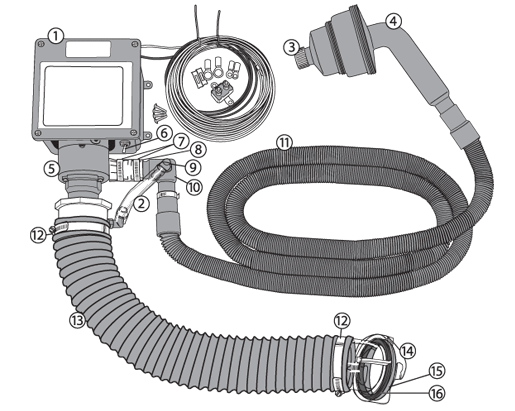 Parts Diagram - Model 62-5800 Stock - Thetford Corporation